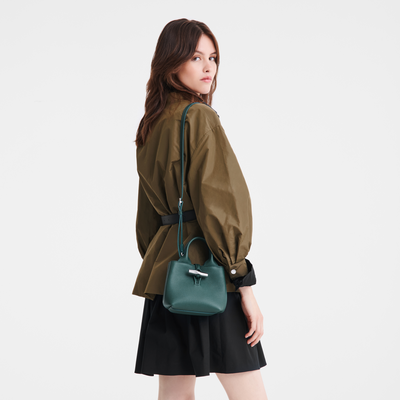 Le Roseau Bolso con asa superior  XS, Cedro