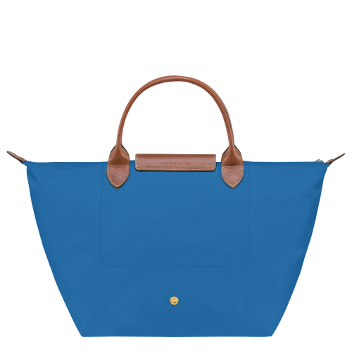 Le Pliage Original M Handbag , Cobalt - Recycled canvas - View 3 of 5