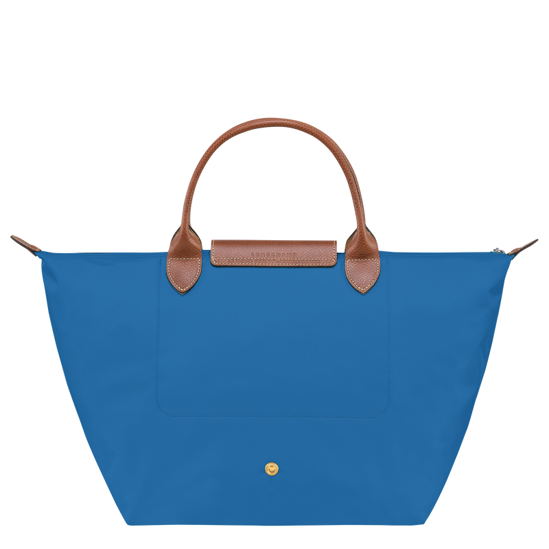 Le Pliage Original M Handbag , Cobalt - Recycled canvas  - View 3 of 5