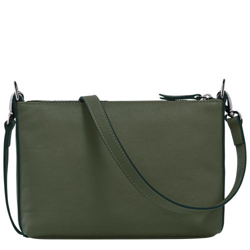 Umhängetasche S Longchamp 3D , Leder - Khaki - Ansicht 4 von 6