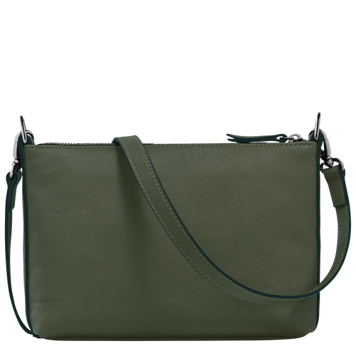Longchamp 3D S Crossbody bag , Khaki - Leather - View 4 of  6