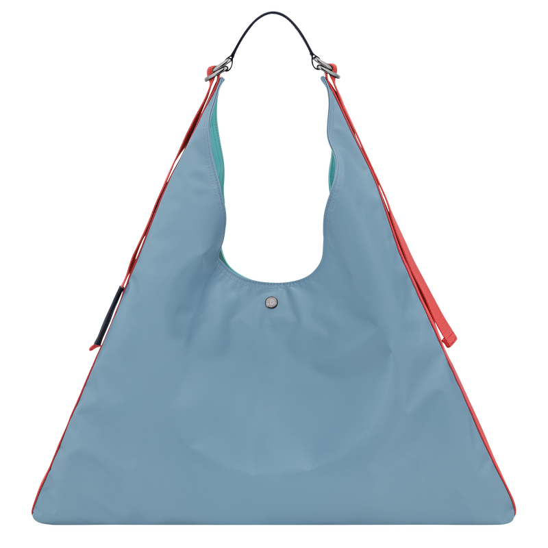 Borsa da spalla XL Re-Play , Tela - Tempesta/Turchese  - View 1 of  5