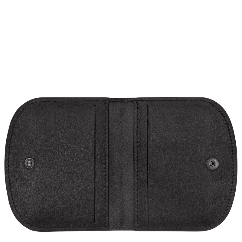 Porte-cartes Le Pliage Xtra , Cuir - Noir  - Vue 3 de 3