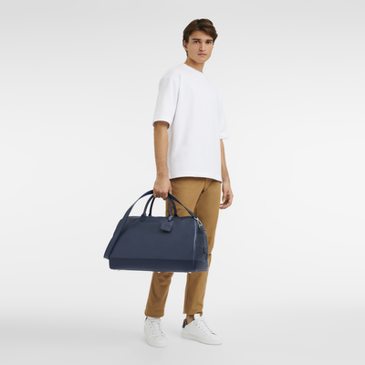 Le Foulonné Travel bag L, Navy
