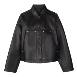 Jacket , Black - Lambskin