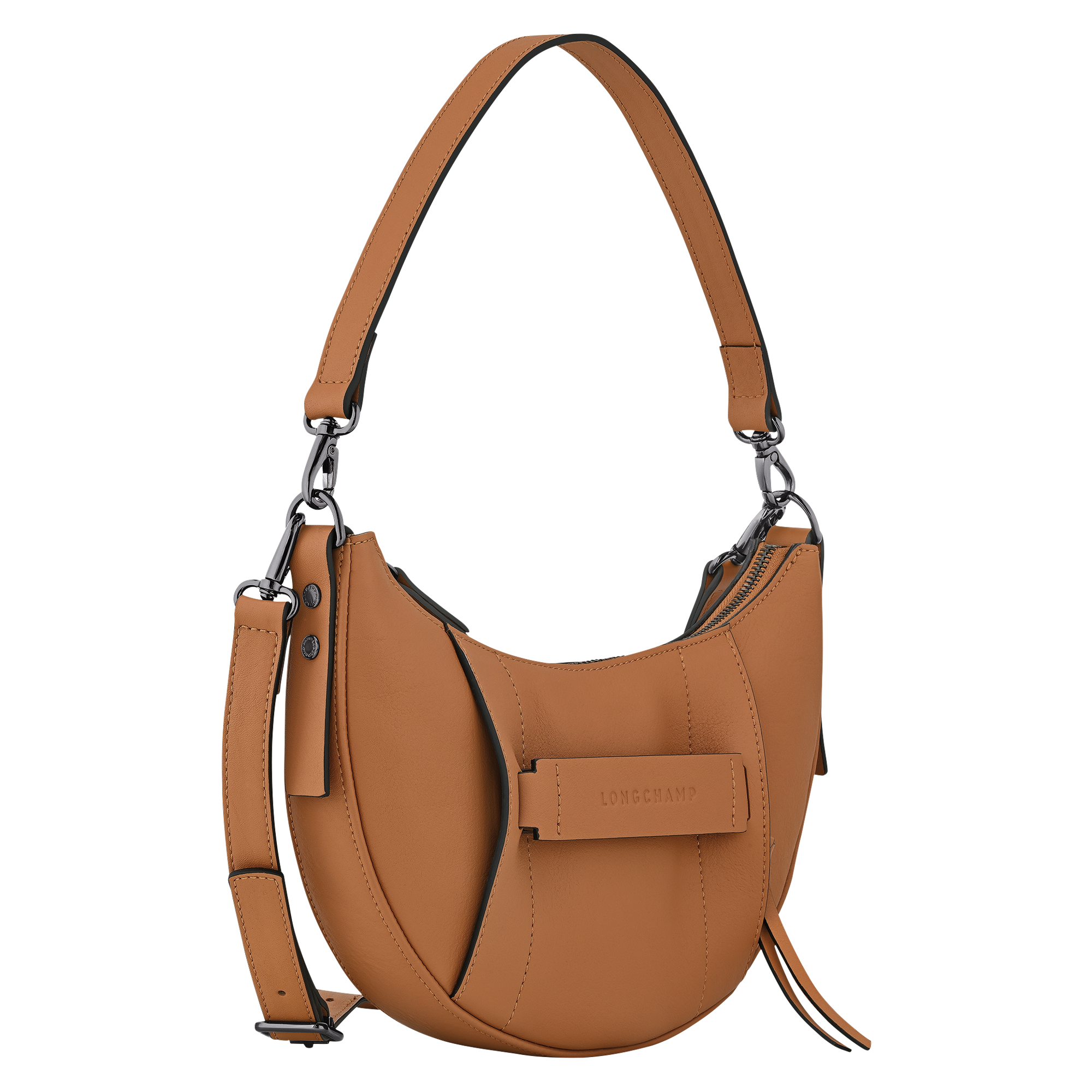 Longchamp 3D Sac bandouli&egrave;re S, Naturel
