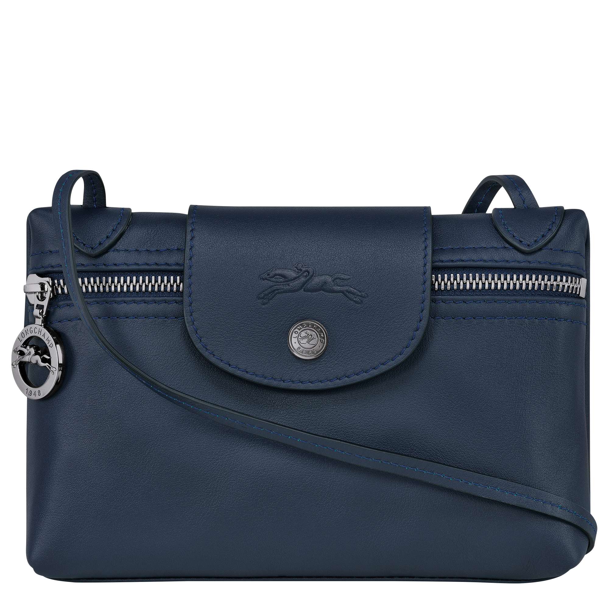 Longchamp Extra Small Le Pliage Neo Nylon Top Handle Bag in Blue