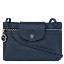 Le Pliage Xtra Pouch Navy - Leather (34174987556)