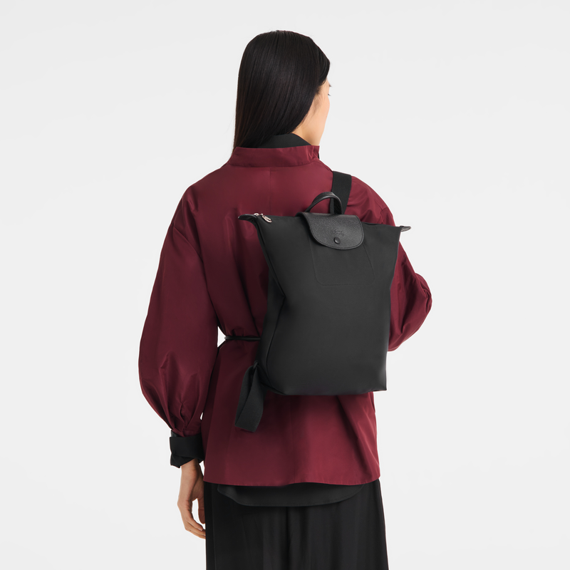 Le Pliage One M バックパック ブラック - リサイクルキャンバス