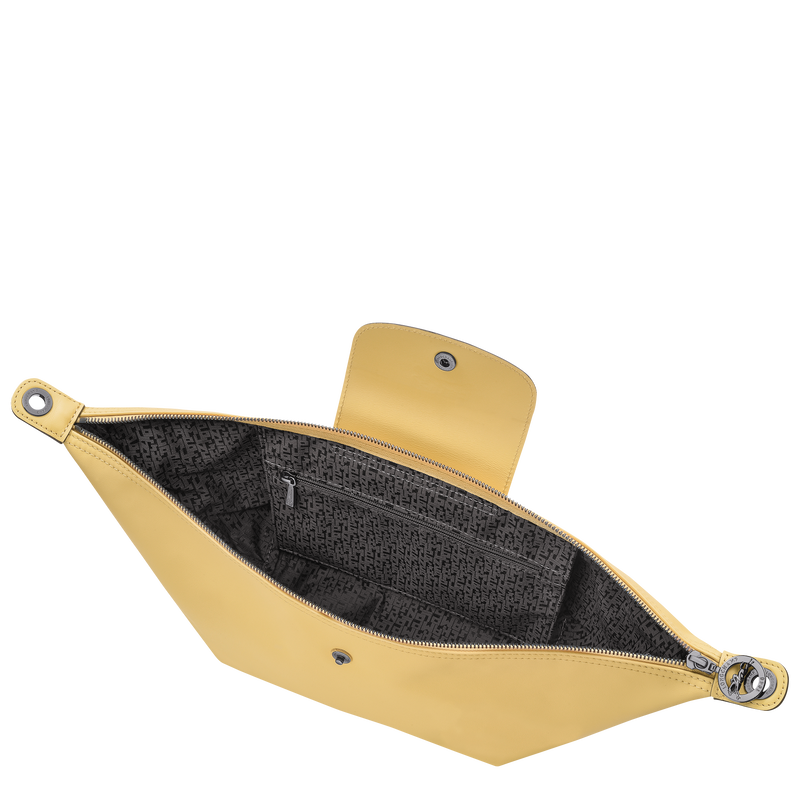 Le Pliage Xtra S Hobo bag , Wheat - Leather  - View 5 of  6