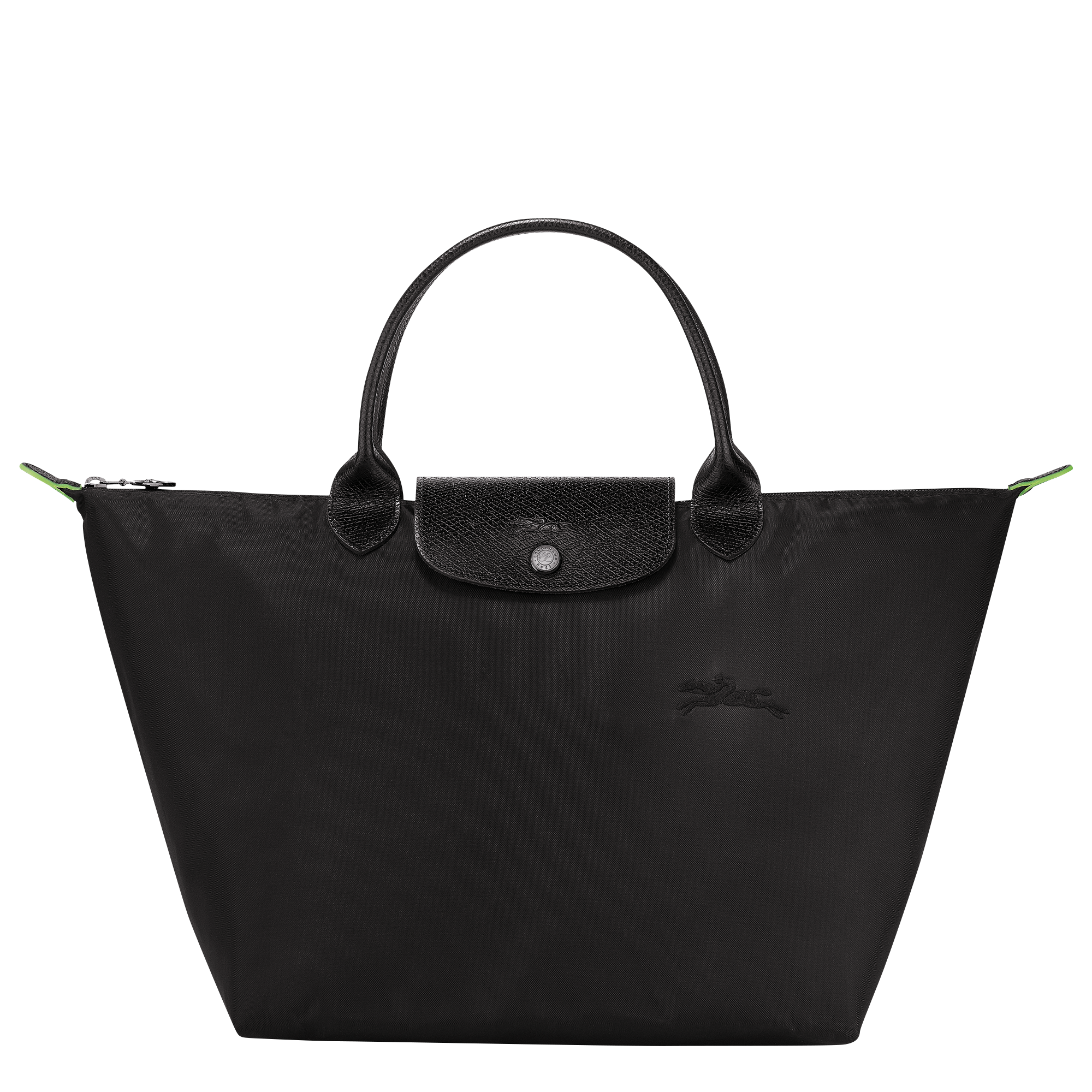 Le Pliage Green Tas met handgreep aan de bovenkant M, Zwart
