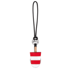Épure Key rings , Red/White - Leather