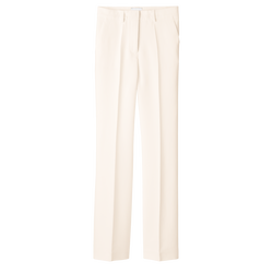 Pantalon , Crêpe - Ecru