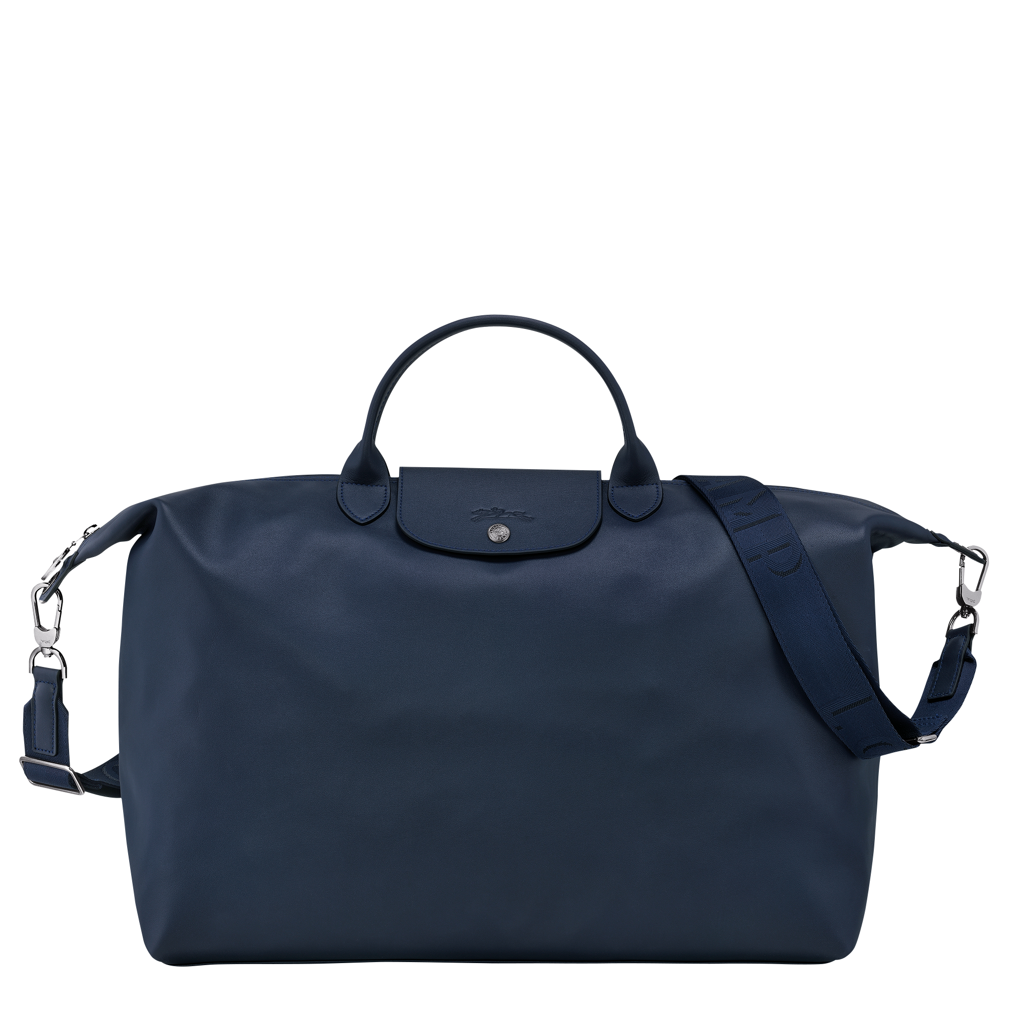 Le Pliage Xtra Pouch Navy - Leather (34174987556)