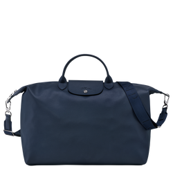 Sac de voyage S Le Pliage Xtra , Cuir - Navy