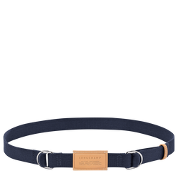 Le Pliage Xtra Ladies' belt , Navy - OTHER