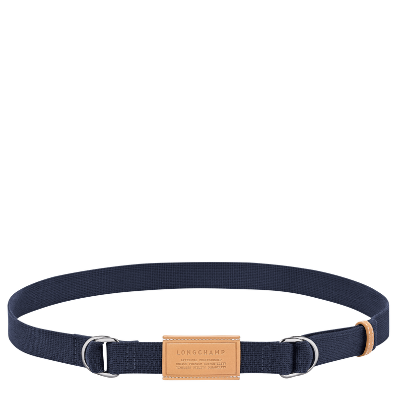 Damengürtel Le Pliage Xtra , Baumwoll-Canvas - Marine  - Ansicht 1 von 3
