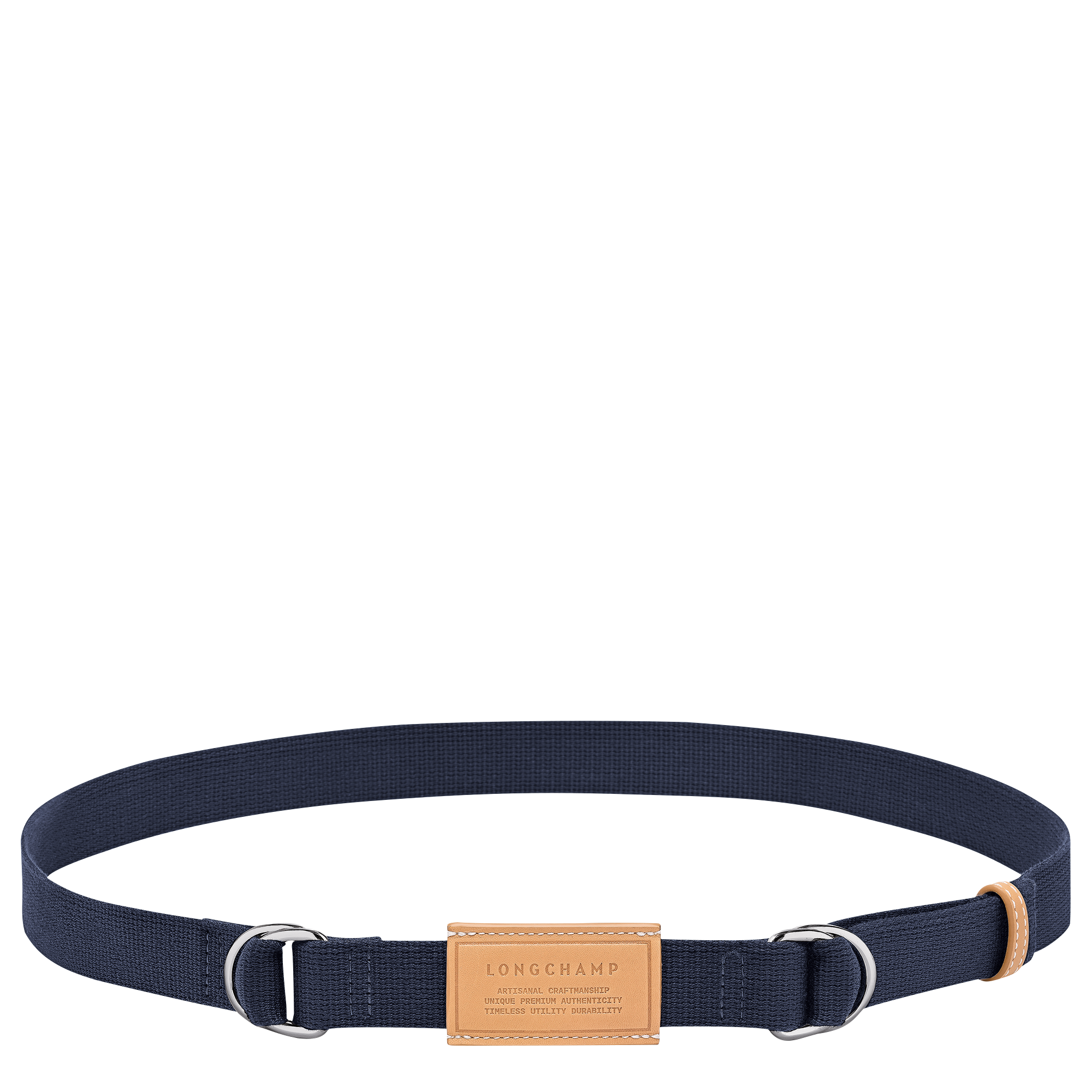 Ladies' belt, Navy - View 1 of
3 - zoom in Le Pliage Xtra Ladies' belt, Navy