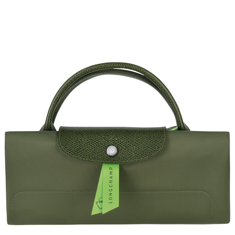 Le Pliage Green Bolsa de viaje M , Lona reciclada - Bosque  - Vista 6 de 6
