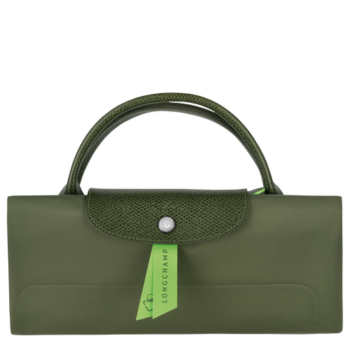 Le Pliage Green M Travel bag , Forest - Recycled canvas - View 5 of  5
