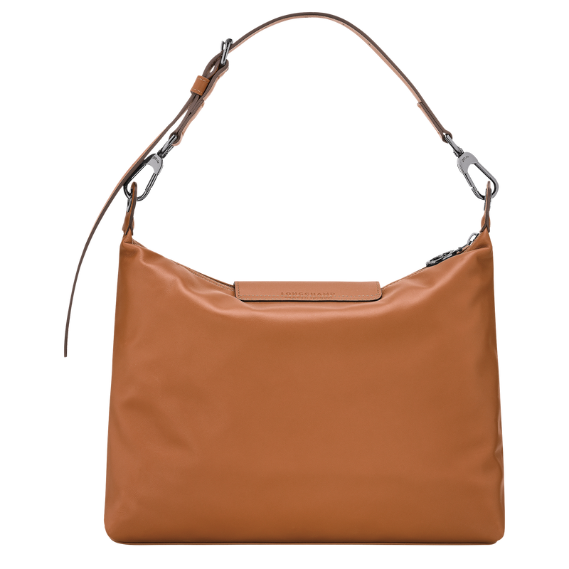 Le Pliage Xtra M Hobo bag , Cashew - Leather  - View 4 of  5