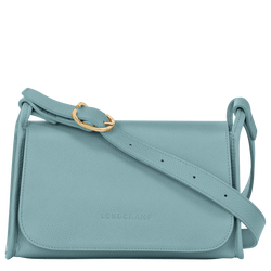Le Foulonné M Crossbody bag , Eucalyptus - Leather