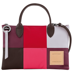 Re-play XS Handbag , Eggplant - Leather