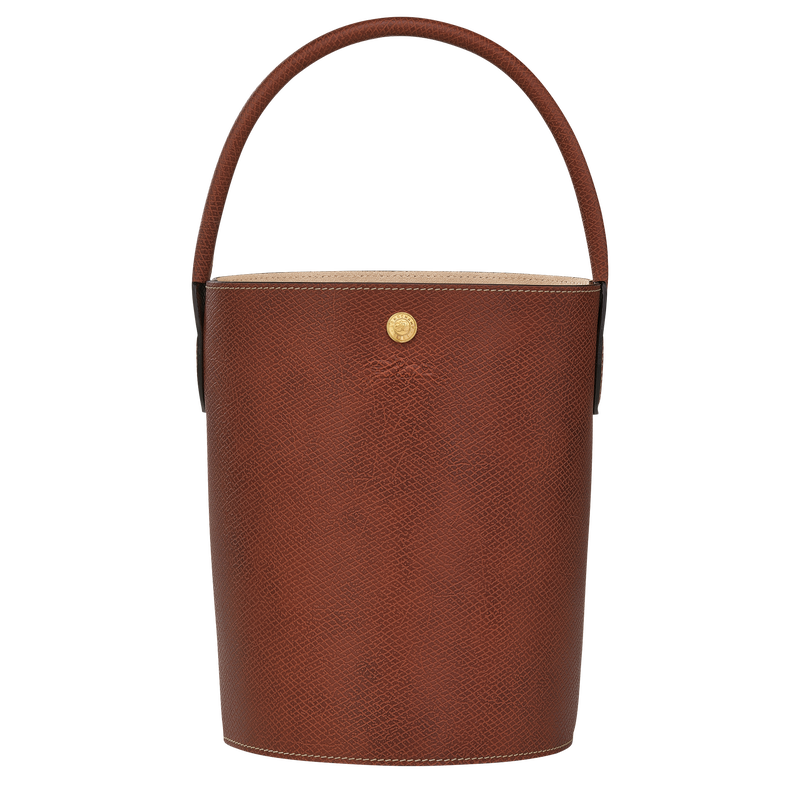 Épure S Bucket bag Brown - Leather (10161HYZ035)