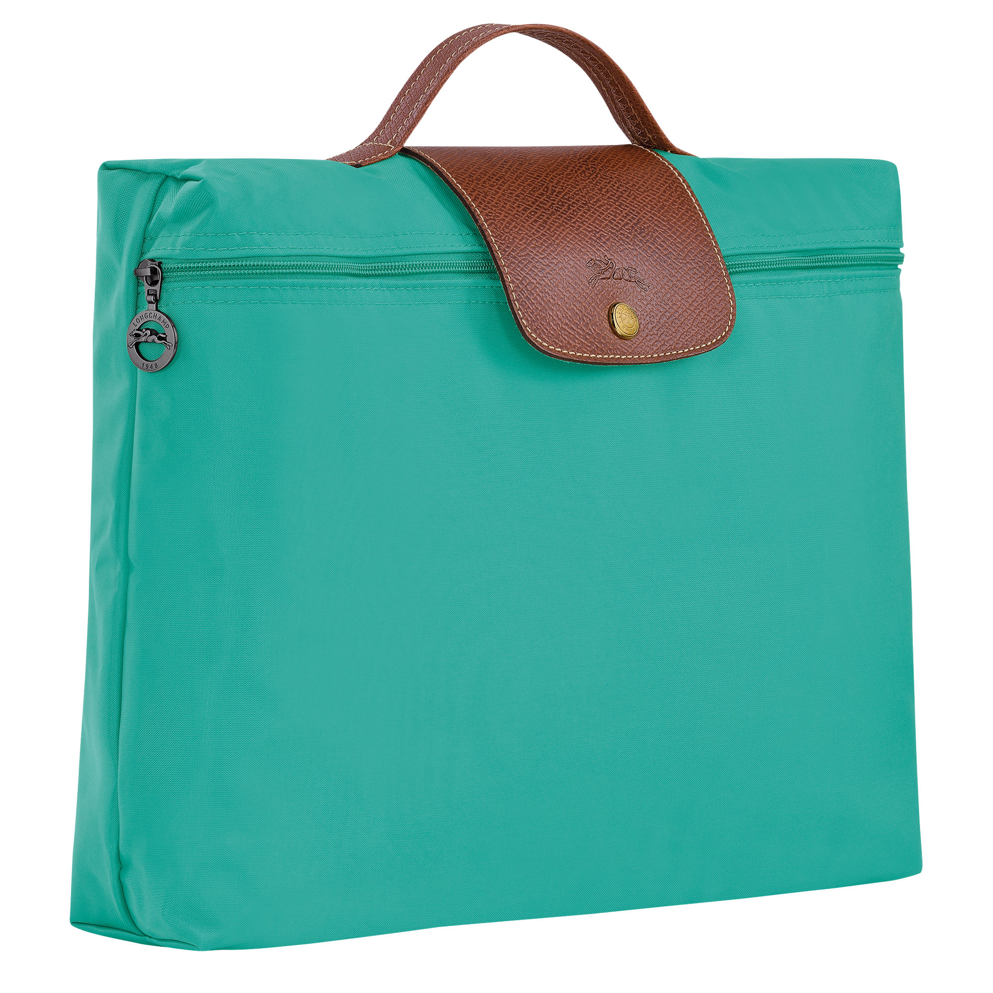 Le Pliage 原創系列 公事包 S, 綠松石色
