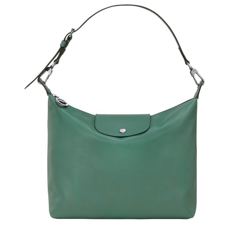 Le Pliage Xtra M Hobo bag , Sage - Leather  - View 1 of 5