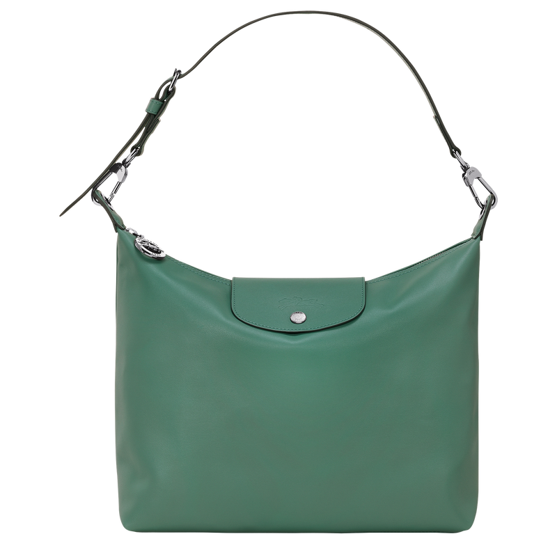 Le Pliage Xtra M Hobo bag , Sage - Leather  - View 1 of 5