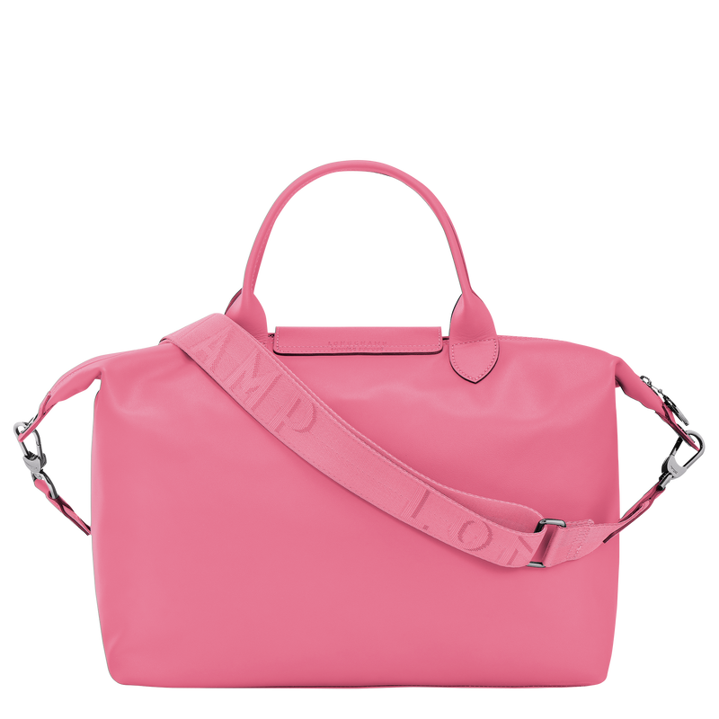 Le Pliage Xtra L Handbag , Pink - Leather  - View 4 of  6
