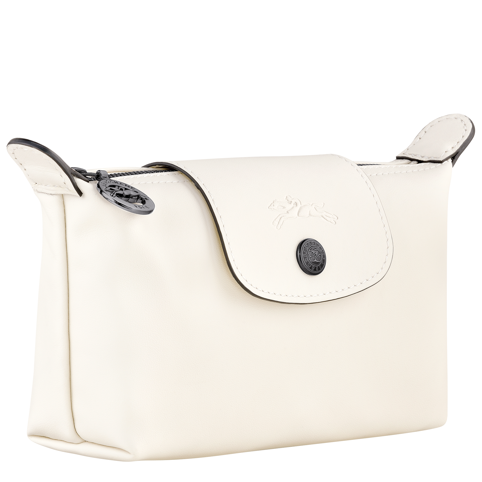 Longchamp Le Pliage Filet Shoulder Bag Ecru