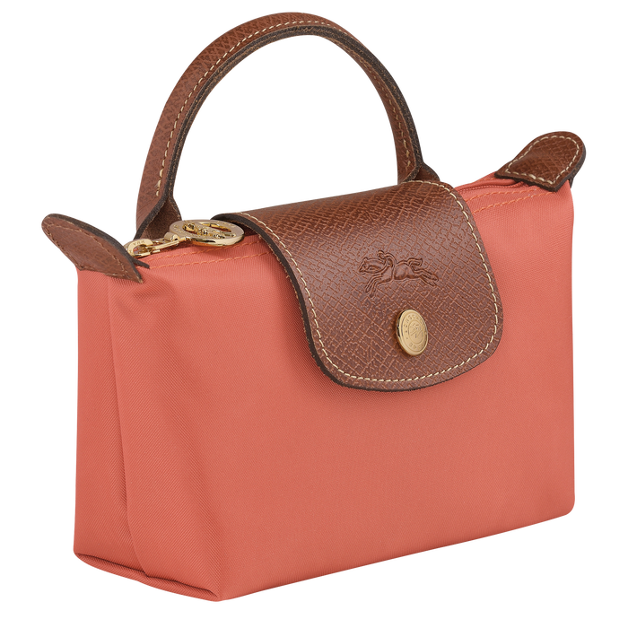 Le Pliage 原創系列 附提把的小袋子, 暈紅色