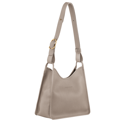 Le Foulonné Sac porté épaule M, Tourterelle