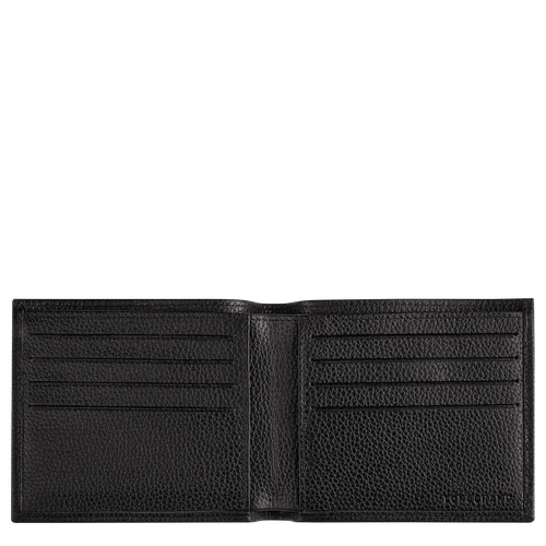 Le Foulonné Wallet, Black