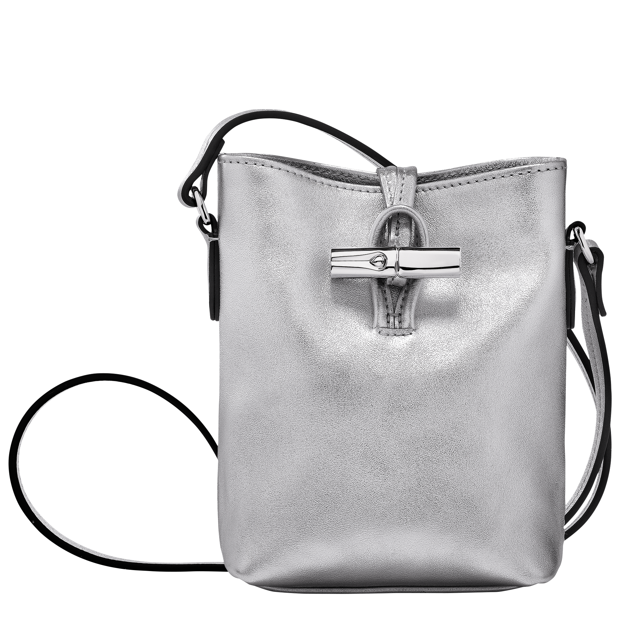 Le Roseau Crossbody bag XS, Silver