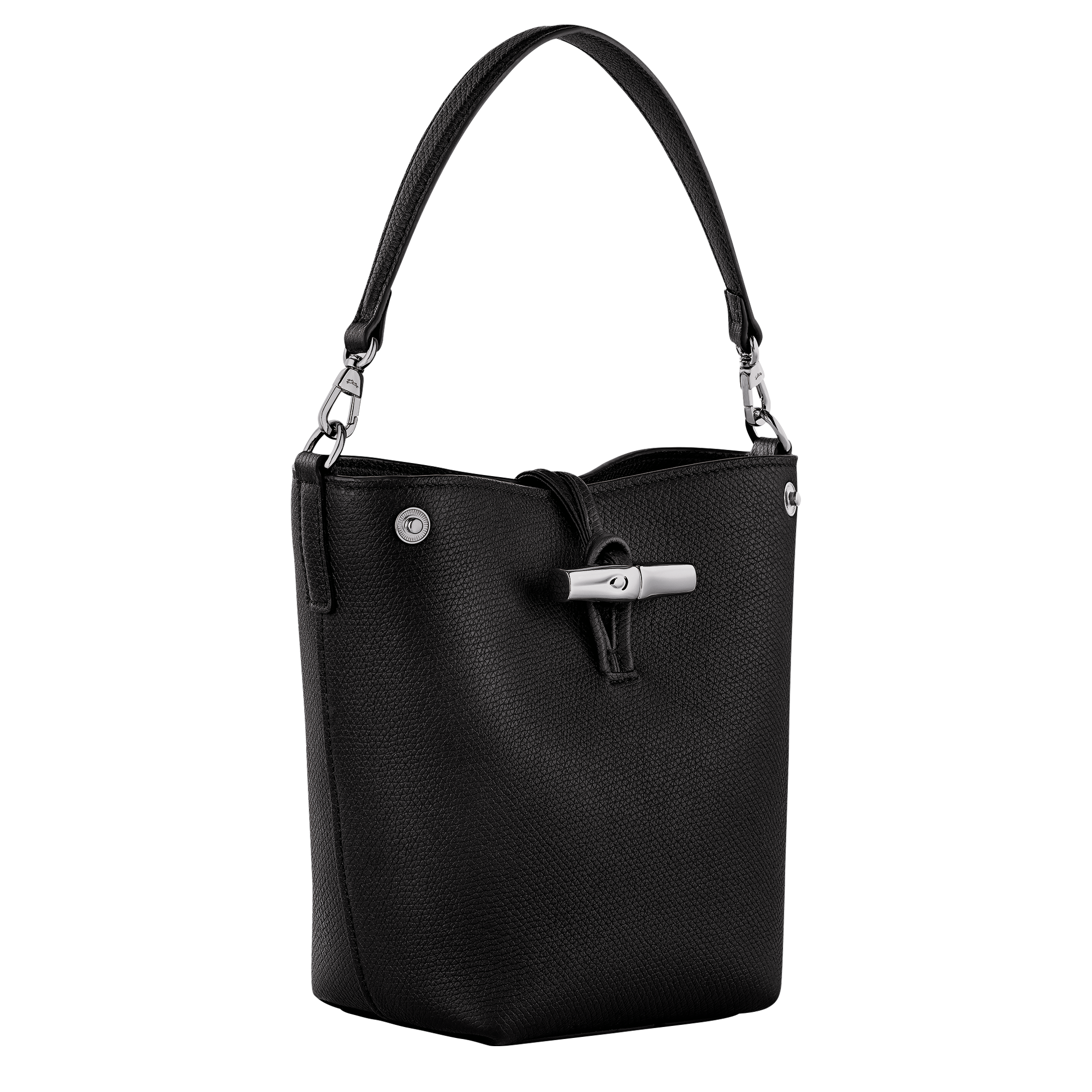 Bucket bag XS, Black - View 3 of
        6 - zoom in Le Roseau Bucket bag XS, Black