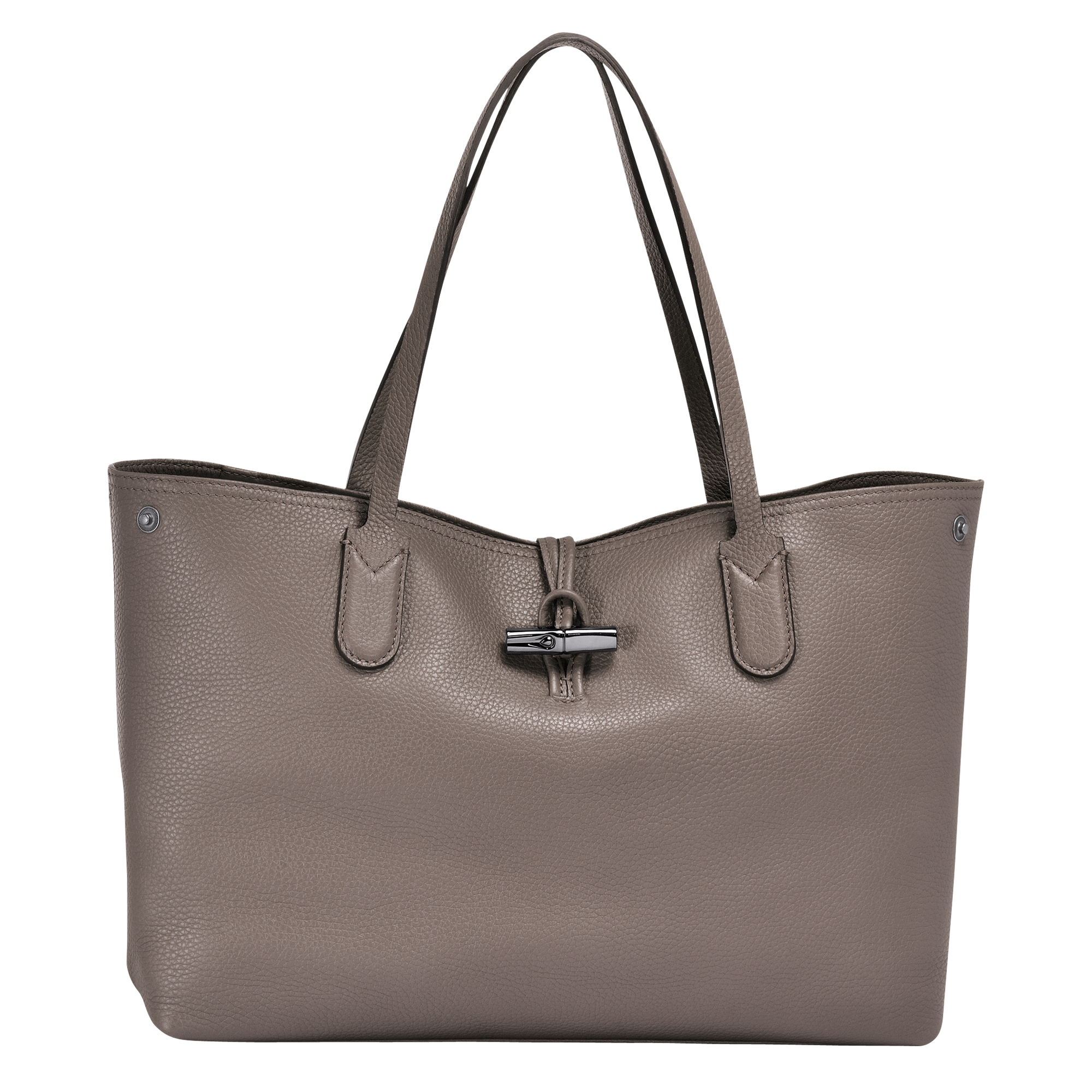 longchamp grey tote bag