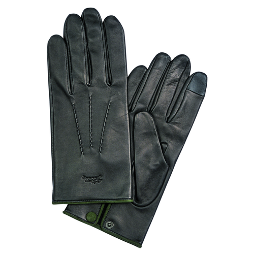 Men's gloves, 001 Black View 1 of Men's gloves, 001 Black, hi-res