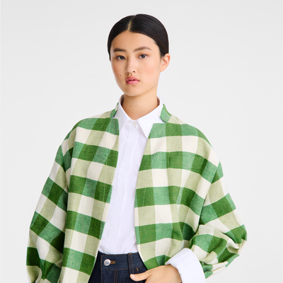 null Kimono jacket, Green