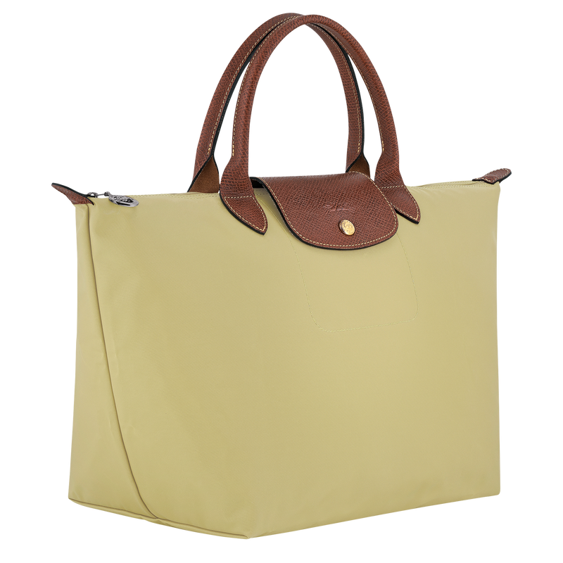 Borsa con manico M Le Pliage Original , Tela riciclata - Pistacchio  - View 2 of  5