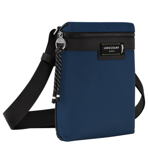 Le Pliage Energy S Crossbody bag , Navy - Recycled canvas - View 3 of  6