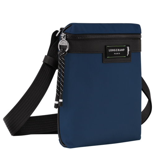 Le Pliage Energy S Crossbody bag , Navy - Recycled canvas - View 3 of 6