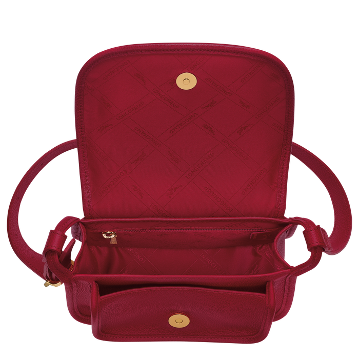 Le Foulonné Crossbody bag S, Red
