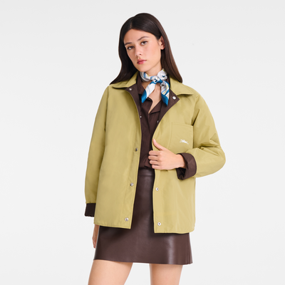 null Padded blouson, Mocha/Pistachio