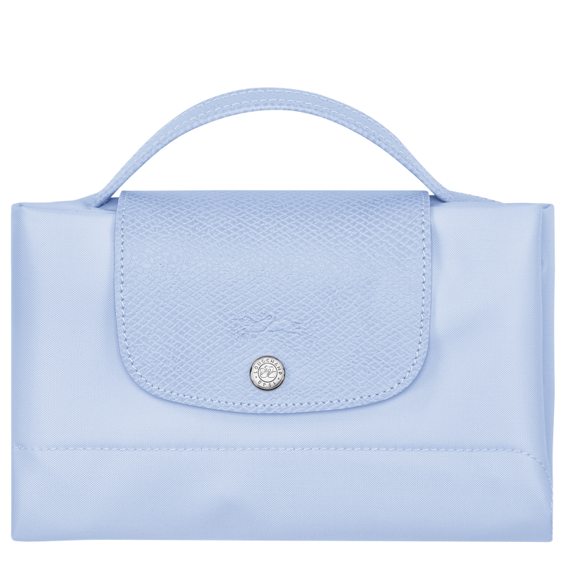 Le Pliage Green S Briefcase , Sky Blue - Recycled canvas  - View 6 of  6