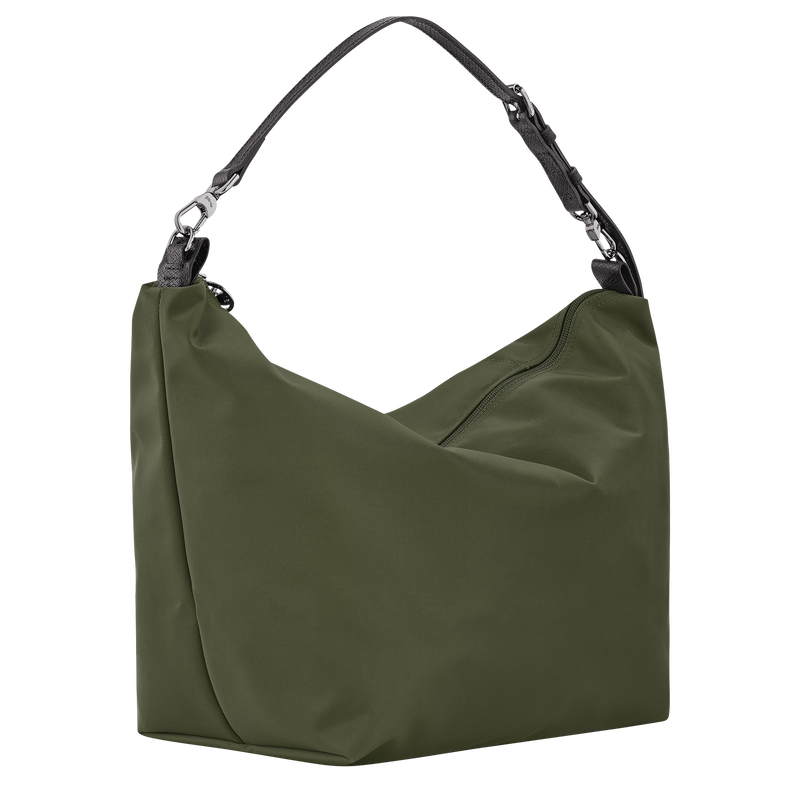 Le Slouchy M Hobo bag , Forest - Canvas  - View 3 of 6