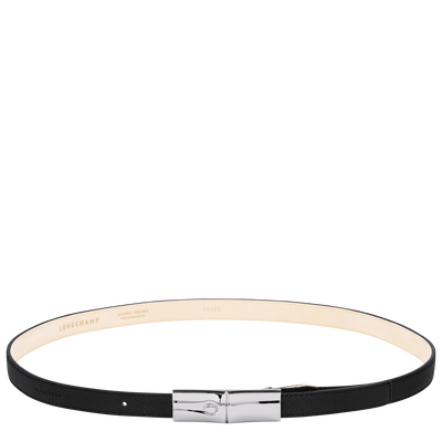 ル ロゾ レディースベルト , ブラック - レザー