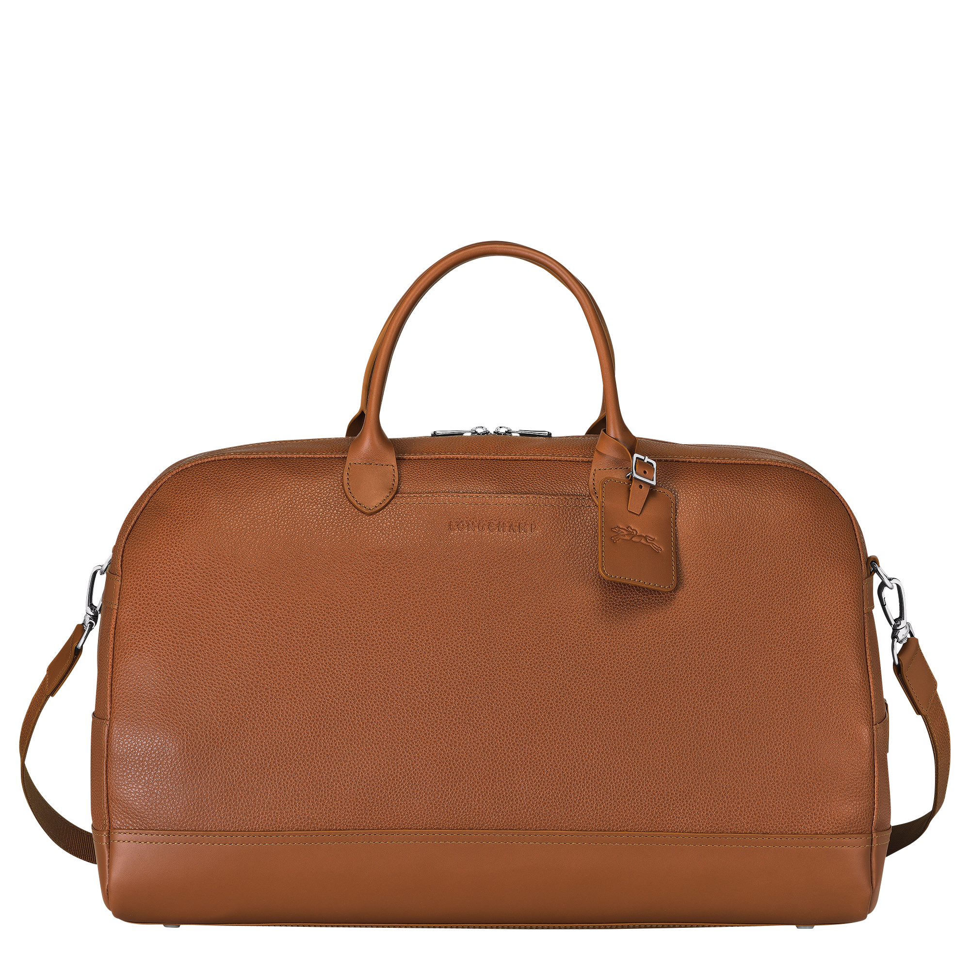 Le Foulonné Travel bag M, Caramel